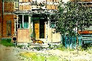 Carl Larsson verandan Spain oil painting artist